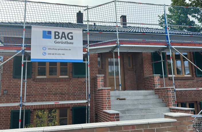 Beispielarbeit von BAG Gerüstbau GmbH - veröffentlicht auf Geruestbau.org